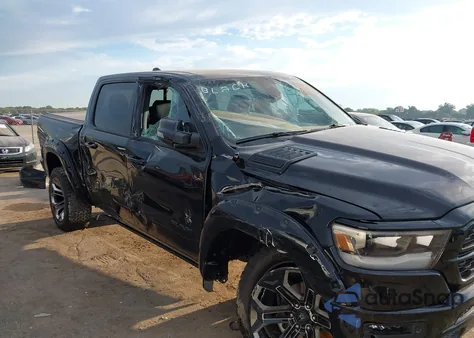 2023 Ram 1500 Big Horn 4X4 5'7 Box из США, поврежденный, VIN 1C6SRFFT7PN543112